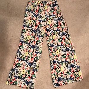 Floral Print Palazzo Pants
